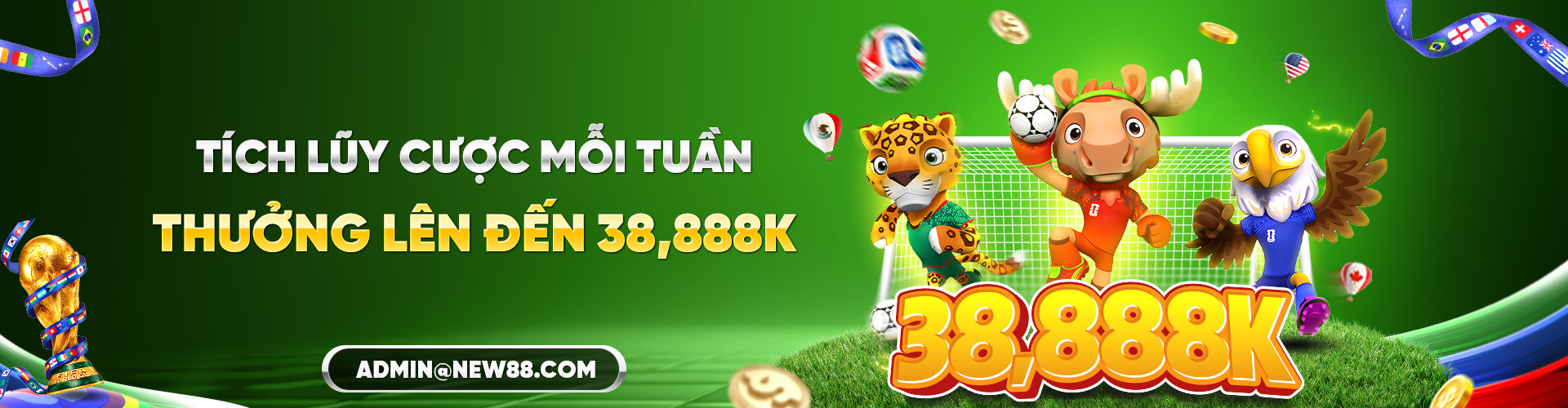 New88 Tặng Thướng Đến 38,888K